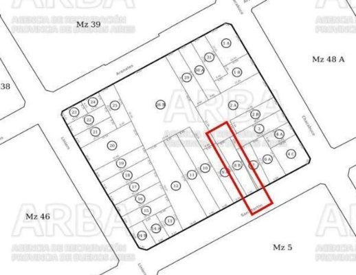 Lote, Venta, Florida, Vte. López