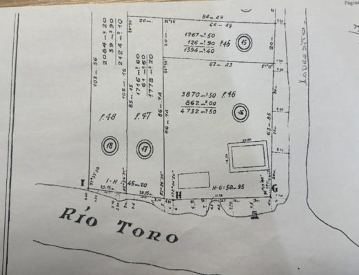 Terreno En Venta Sobre Rio Toro Con Muelle Tigre