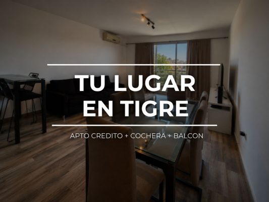 Departamento Venta Tigre Monoambiente Con Cochera