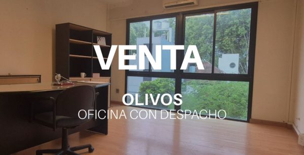 Venta Oficina Con Renta Olivos Quinta Presidencial