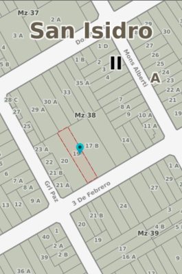 Sale: 688?m² Lot in San?Isidro, 3 blocks from Centenario