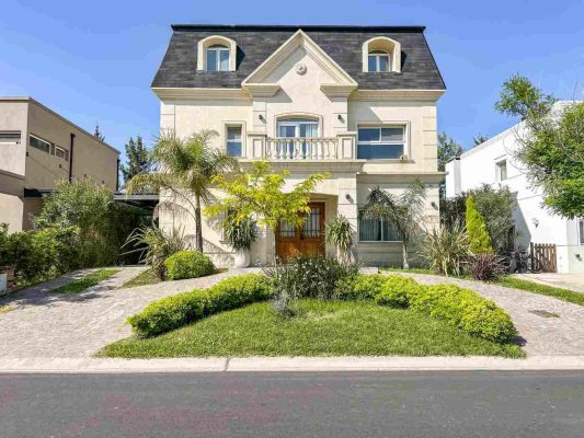 Furnished French-Style House for Sale, Nordelta
