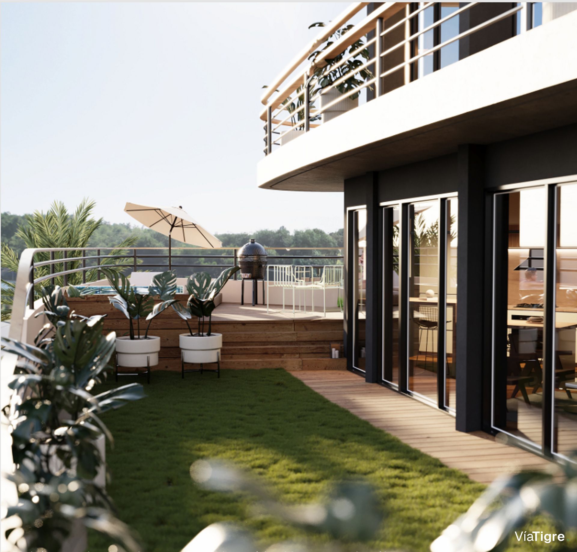 Apartment Sale with Garden Terraces in Villanueva