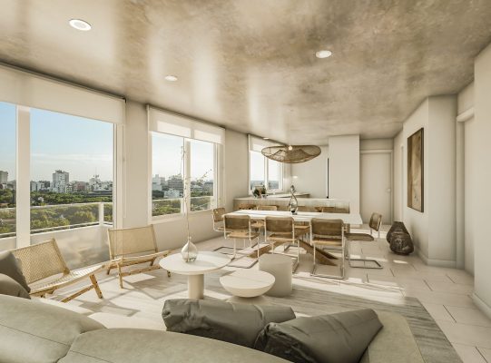 Apartment 4 rooms for sale in San Isidro with balcony and grill