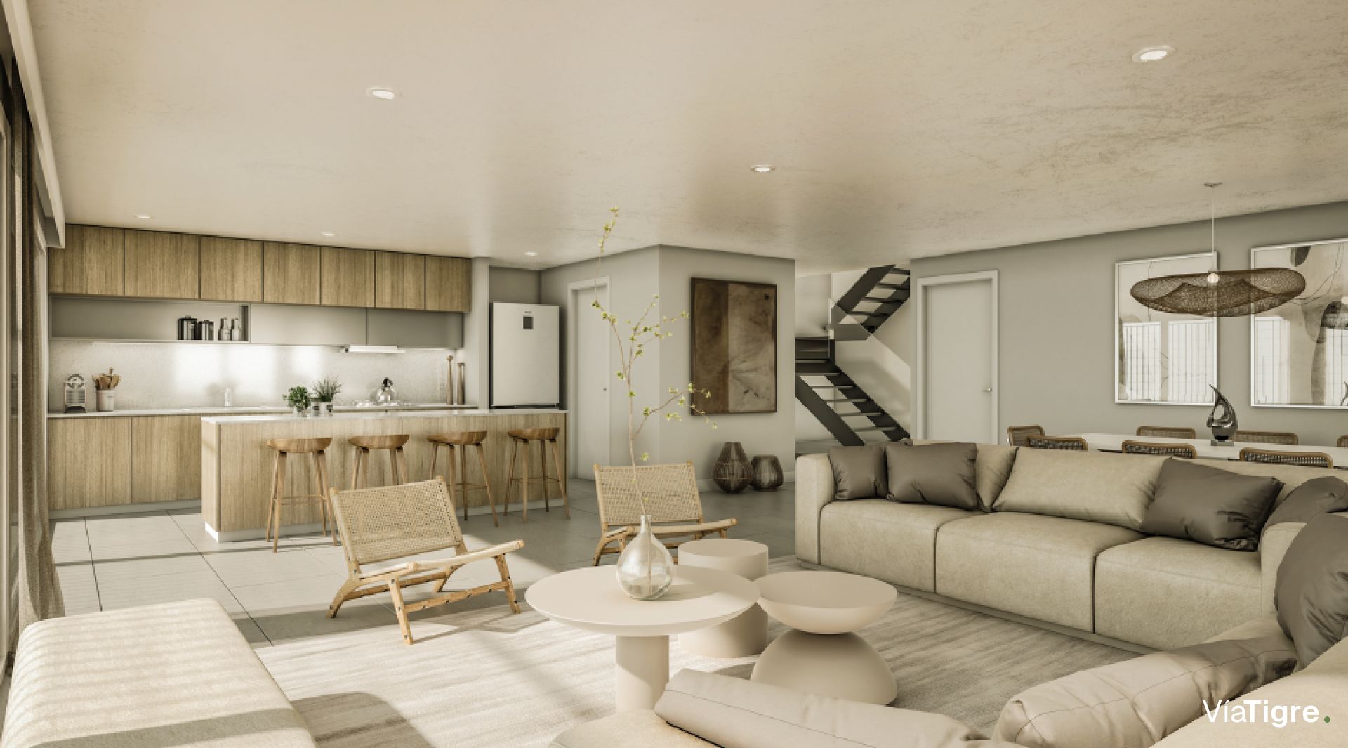 Apartment for sale: 2 rooms in Beccar, terrace and amenities