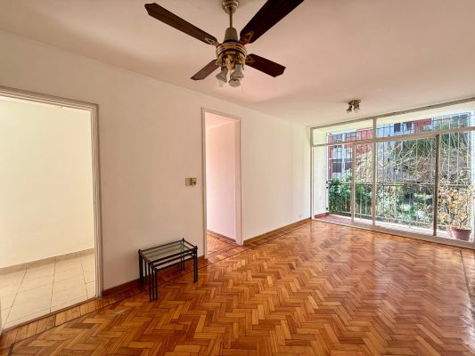 Sale: 2-room apartment with terrace, all utilities included, credit available.