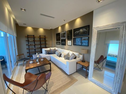 Furnished Apartment with View of Vila Vela Lagoon