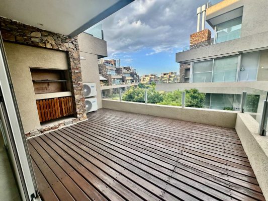 2-Room Apartment for Sale with Grill, Nordelta
