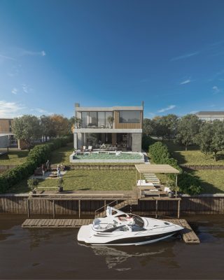 House in El Yacht, Nordelta Exchange Financing
