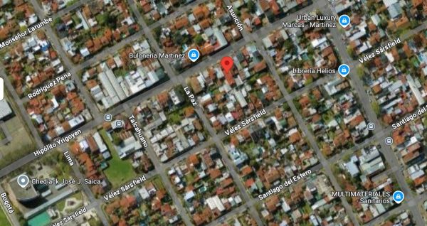 Venta Lote En Martinez Vendible 444.82 M2
