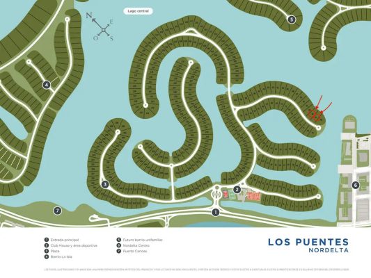 For Sale LOT Nordelta Los Puentes to the Lake