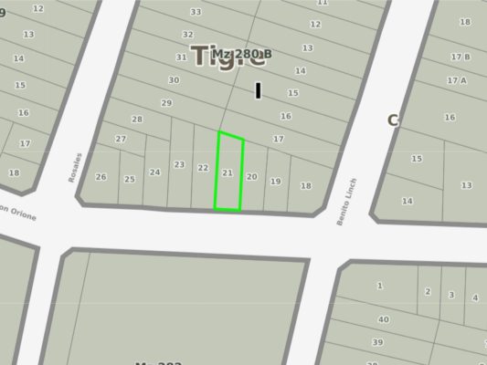 Terreno 312m2 en Venta Troncos del Talar, Tigre