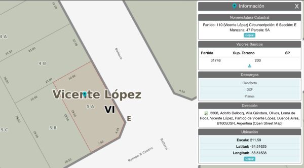 Venta Lote Zona Industrial Olivos