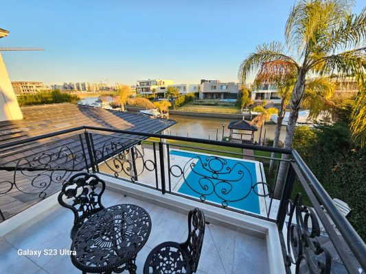 Annual Furnished Rental on the River, El Yacht, Nordelta