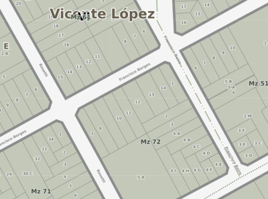 Venta Lote Zona Industrial 376m2 Olivos