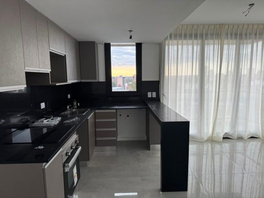 For rent apartment 8th floor panoramic view, amenities