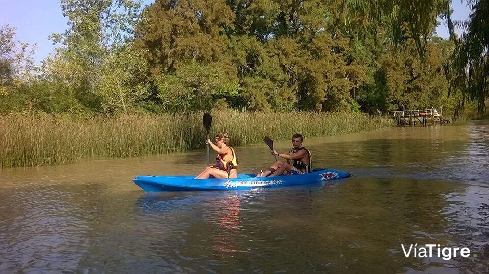 Paseos en Kayaks dobles incluido en tarifas