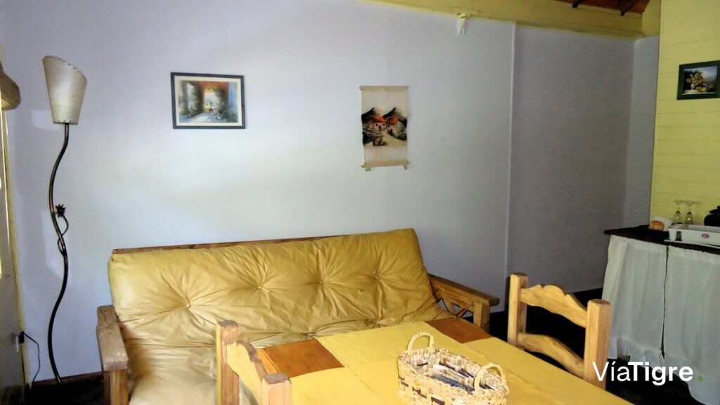 comedor integrado con futon