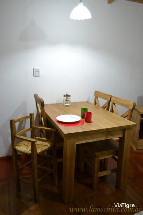 Comedor de cabaña