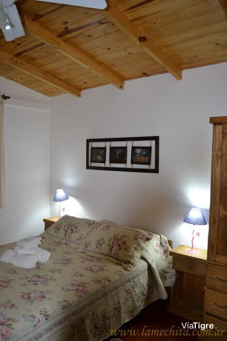 Dormitorio cabaña 