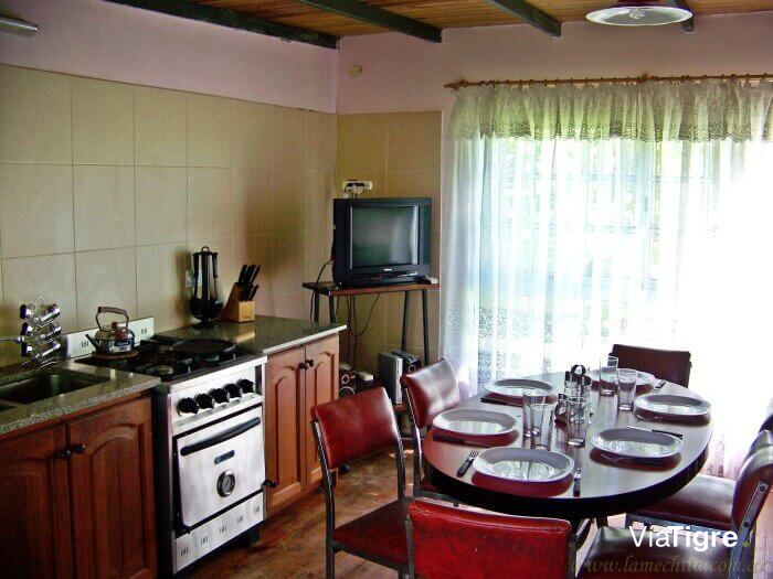 Cocina - Comedor Casa Isleña