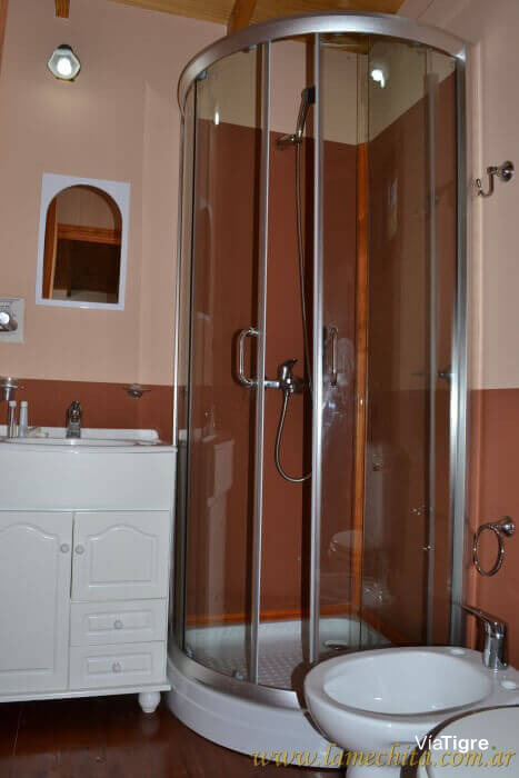 Baño de cabaña