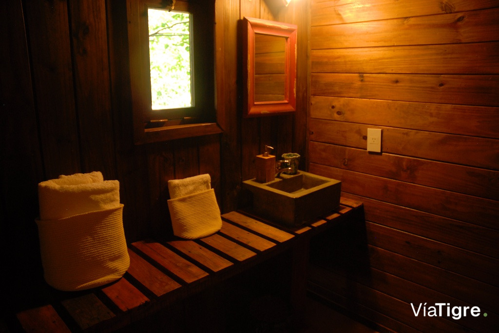 Detalle Baño Cabaña