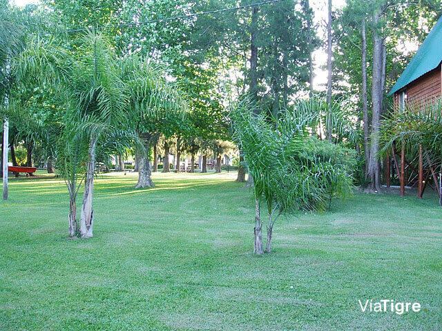 Cabañas del Vivero parte del parque