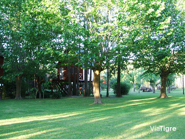 Cabañas del Vivero parte del parque