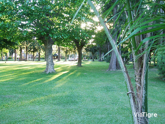 Cabañas del Vivero parte del parque
