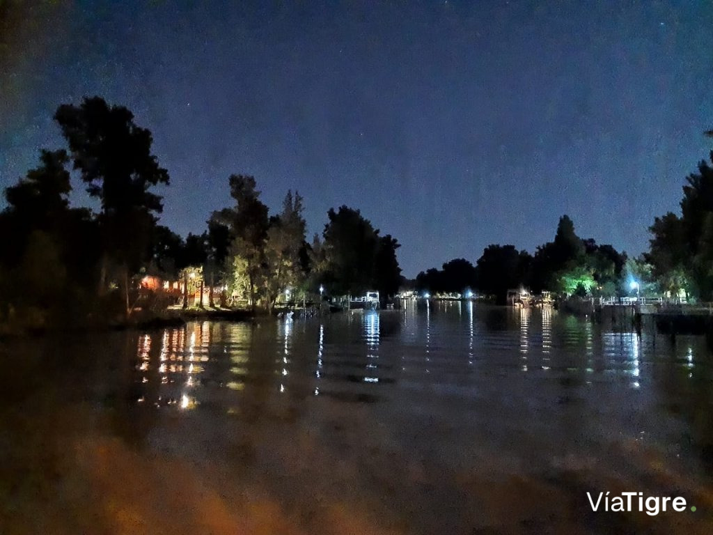 vista hacia el arroyo